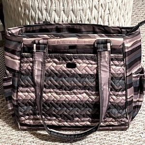 NWOT Lug Painted Pearl Cabby Tote Bag